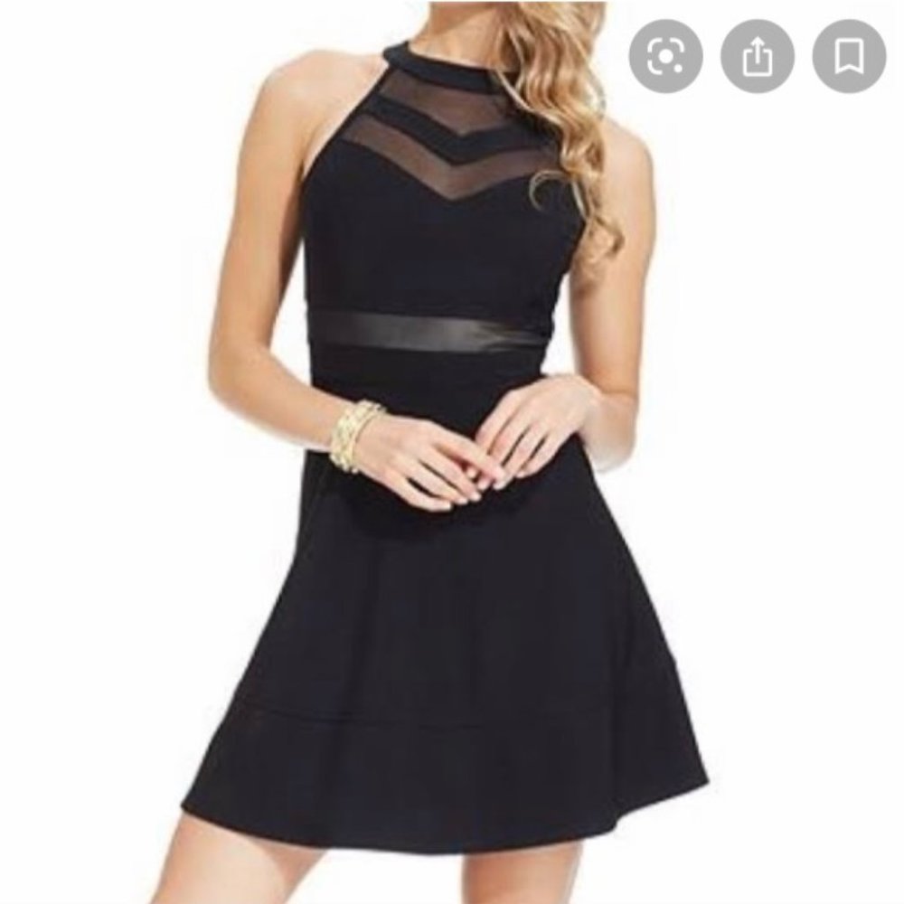WINDSOR BLACK COCKTAIL DRESS